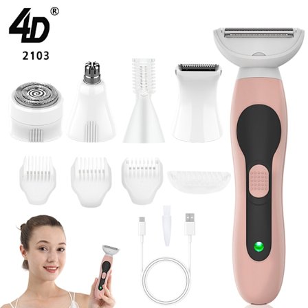 5-i-1 Elektrisk Rakapparat och Trimmerset