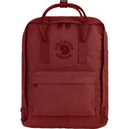 Fjällräven Re-Kånken Bag in Ox Red | Size: 16L, Polyester