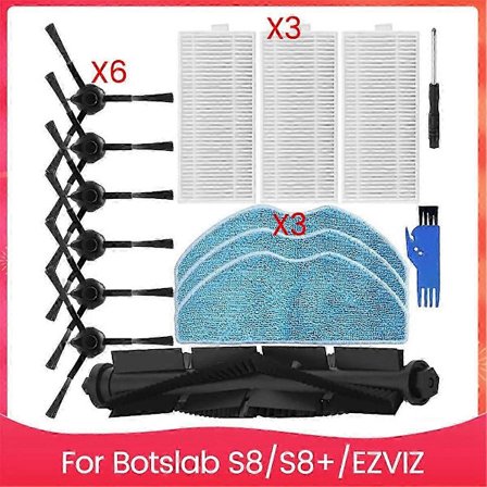 Varaosasarja 360 Botslab S8/S8+ robotti-imurille