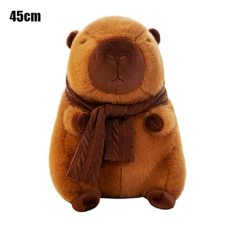 Skjerf Capybara Plysjleketøy Capybara Kosedyr Plysjleketøy_Supergave
