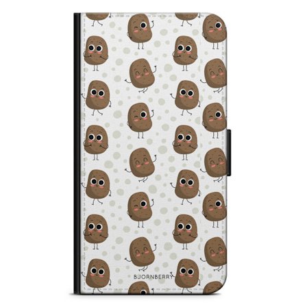 Bjornberry Plånboksfodral Sony Xperia 5 - Söta Potatisar