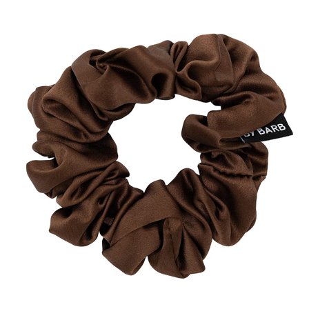 ByBarb Silk Scrunchie Espresso, Hår, Børster & Accessories, Hårpynt