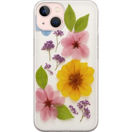 Kompatibel Mobilcover til Apple Apple iPhone 13 mini Pressede blomster