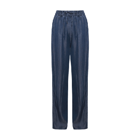 Tiffany Hedvig, Pants - Denim Blue Byxor Dam Blå S/M