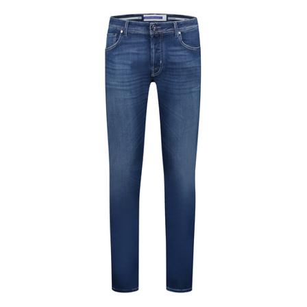 Jacob Cohën, Trousers Denim Nick Slim Blauw, Heren, Maat:W33