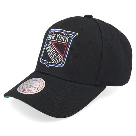 Mitchell & Ness - NHL Schwarz adjustable Cap - New York Rangers Neon Logo Pro Black Adjustable @ Hatstore