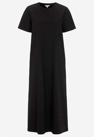 Cellbes of Sweden - Elastisk Premium jerseykjole i sort til damer i størrelse 50/52