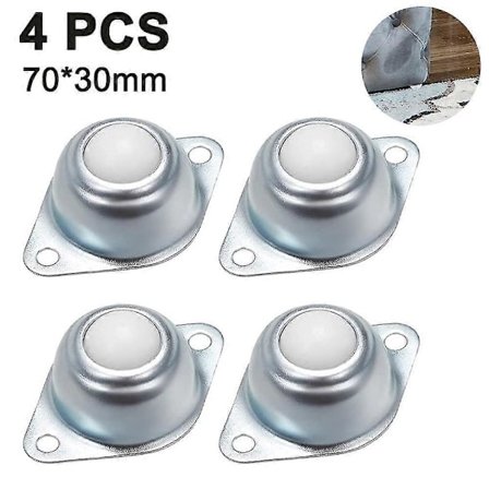 Pienet kuulapyörät Raskaat kuljetinrullat 4 kpl Kuulapyörät