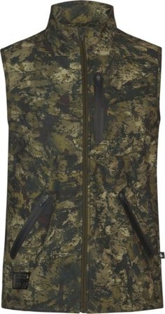 Seeland Chaser Aero Camo Vest InVis MPC Green - Softshellvästar