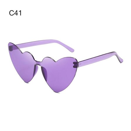 Hjärtformade solglasögon Hjärta solglasögon C41 C41 C41