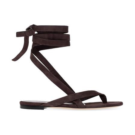 The Attico Beth Sandaler Brun, Dame Sandaler, Størrelse: 39 EU
