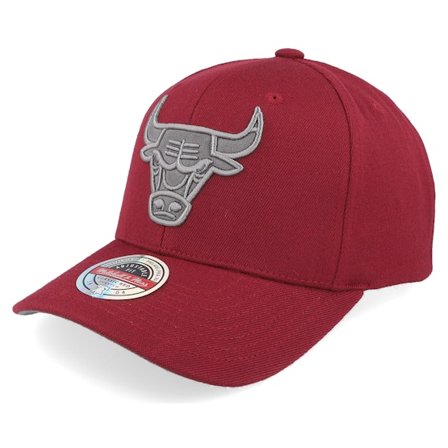 Mitchell & Ness - NBA - Red - adjustable - Cap - Chicago Bulls Classic Red Burgundy Adjustable - Hatstore