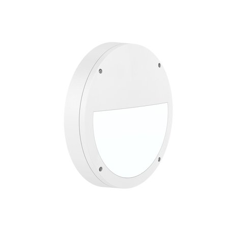 Westal Diploma Halv PC Veggarmatur 12 B, 1100 lm, 275 x 275 mm Hvit, Belysning