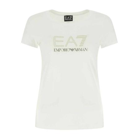Emporio Armani Ea7, T-Shirt Wit, Dames, Maat:XL