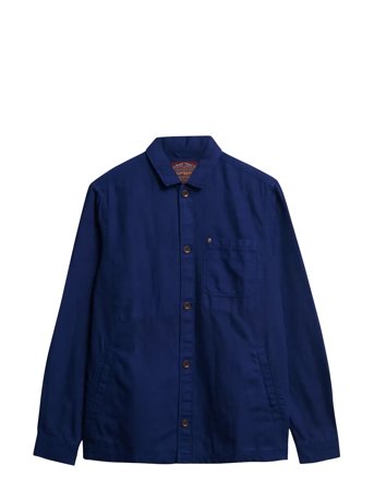Superdry | Merchant Linen Blend Overshirt | L