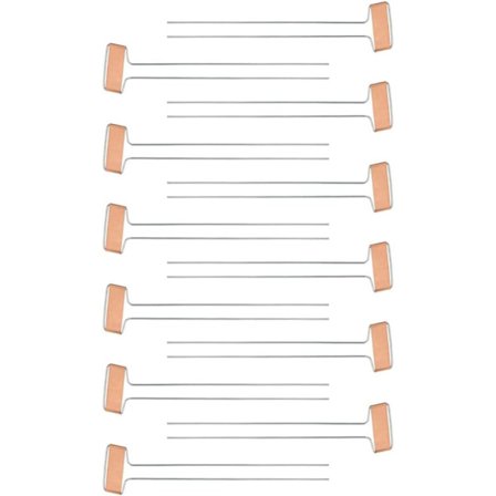 20 st växtskyltar för plantering av plantor, växtmarkörer och etiketter, plantskyltar, plantskyltar i koppar