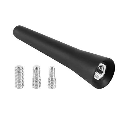 Auton kattoantenni FM DAB -antenni 6,5 cm Mini-autoradion antennin lyhyt vahvalla FM / AM / DAB -vastaanottotoiminnalla