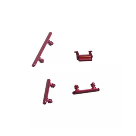 Original iPhone 11 SidoKnapp - Röd