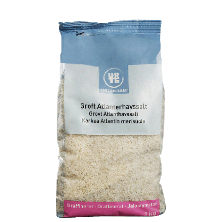 Urtekram Grovt Atlanthavssalt 1 kg