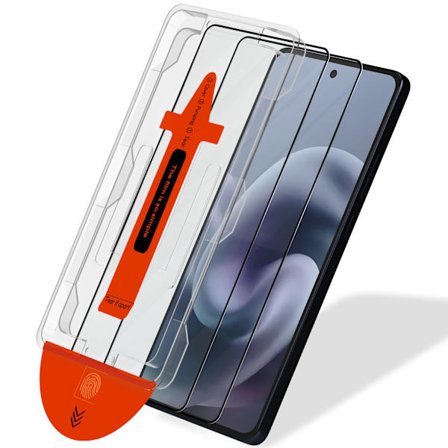 2-PACK Motorola G86 Power Skærmbeskytter - Hærdet Glas | [Automatisk Installation] - Boblefri