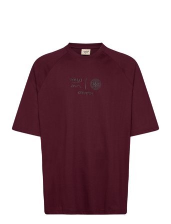 Hummel Halo Dbu Boxy T-Shirt - Burgundy - XL