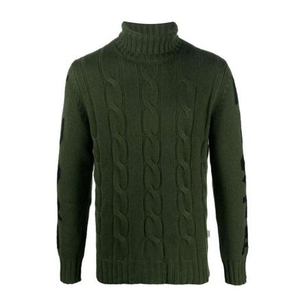 MC2 Saint Barth Turtlenecks Grøn, Herre Rullekraver