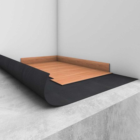 Tarkett Tarkomfort Premium Underlagsmatta 1x15 m, 19 dB stegljudsdämpning, Golv