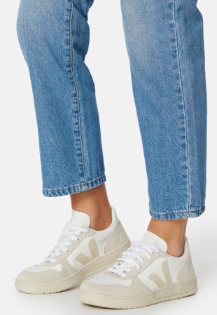 VEJA V-10 Sneakers WHITE_NATURAL_PIERRE Sko