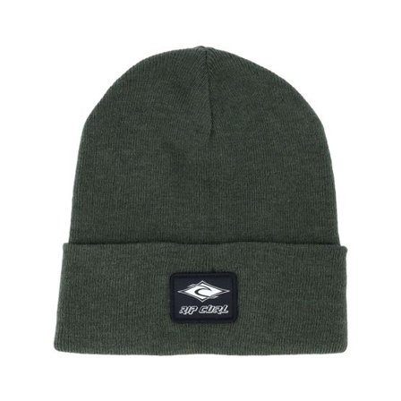 Rip Curl - Grön cuff Beanie - Classic Surf Tall Beanie Olive Cuff @ Hatstore