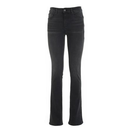 Fracomina, Straight Jeans Zwart, Dames, Maat:W25