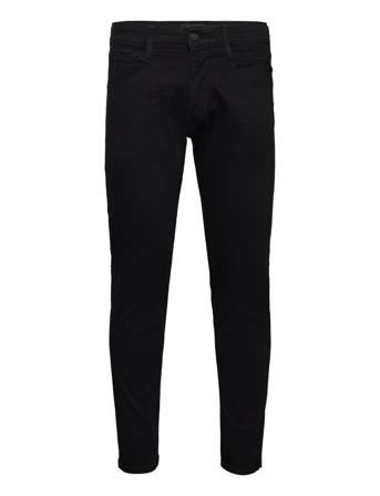 Anbass Trousers Slim Bottoms Jeans Slim Black Replay