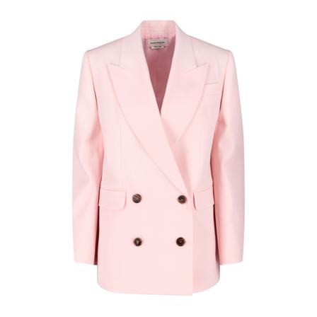Alexander McQueen Blazers rosa, Dam, Dam, Storlek: S