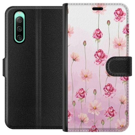 Yhteensopiva Lompakkokotelo Sony Xperia 10 IV Rose Petal Whisper
