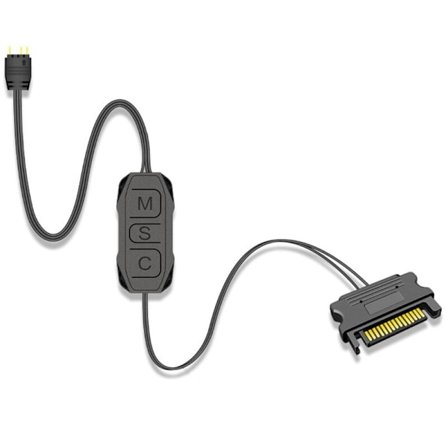 Companion Controller Manuel Adresserbar RGB Controller ARGB LED Controller SATA ARGB LED Controller 15 Pin til 3 Pin