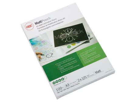 GBC Laminat A3 matt 125 mic 100/fp - Lyreco - Kontorsmaskiner - Laminering - Laminat - A3