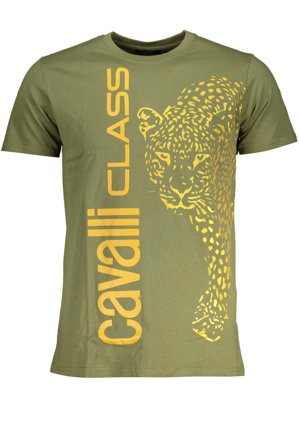 Cavalli Class T-shirt Maniche Corte Uomo Verde