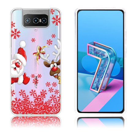 Christmas ASUS Zenfone 7 Pro fodral - Thumb-up Santa