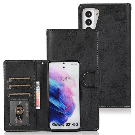 Praktiskt Plånboksfodral (Leman) - Samsung Galaxy S21
