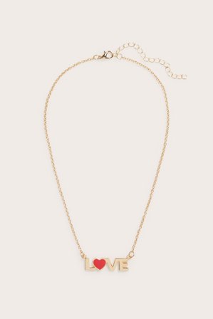 Kappahl | Halsband Love Guld ONE SIZE | Guld