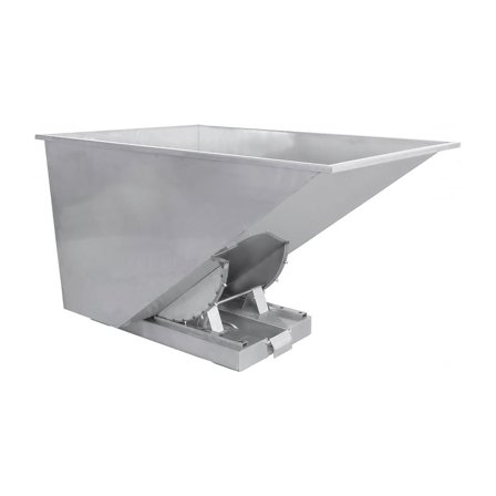 Tippcontainer, rustfri 316, 1100 liter
