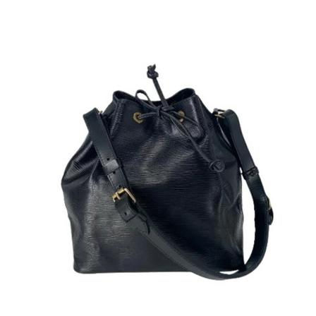 Louis Vuitton Vintage, Pre-owned Leather louis-vuitton-bags Zwart, Dames, Maat:ONE Size
