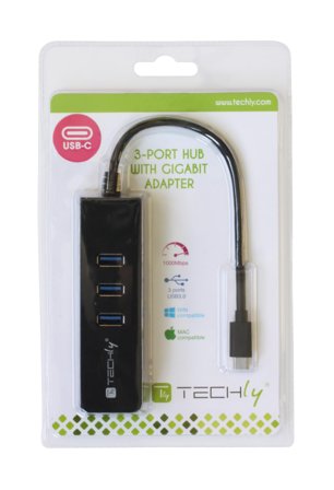 TECHLY Idata Usb-Etgiga-3U2 Laptop