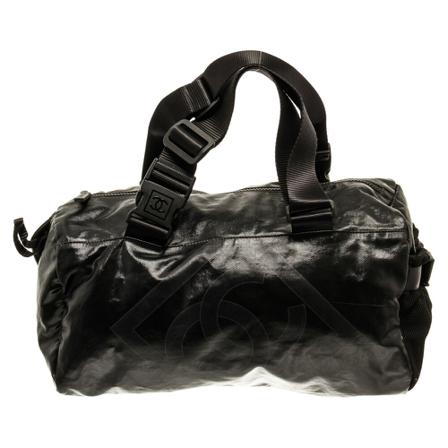 Chanel Vintage Pre-owned Weekend Väska svart, unisex Vintage Väskor, unisex, Storlek: ONE SIZE