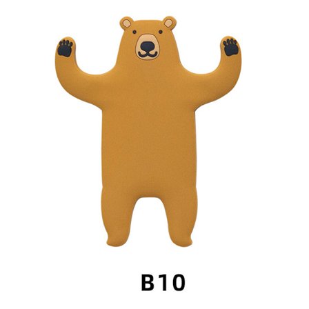 Luova sarjakuvaeläinkoukku, taivutettava hännän varsi, hauska eläin Ho