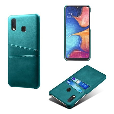 Dual Card Samsung Galaxy A20e cover - Babyblå
