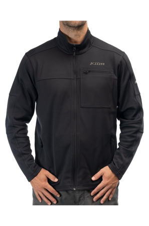 Tussenlaagjas Klim Glacier Zwart S