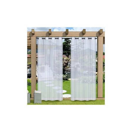 Utomhus halvgenomskinlig gardin, vattentät avskildhetsgardin