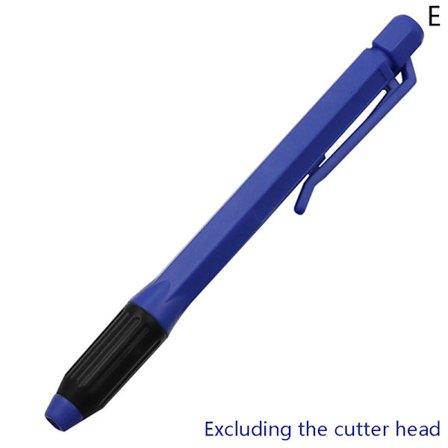 1 Set Fast Handtag Plast Burr Fickskrapa+10st Blad Tr