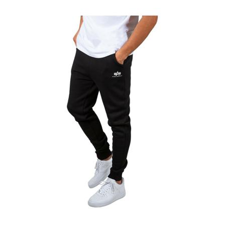 Alpha Industries, Trousers Zwart, Heren, Maat:S
