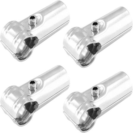 4 STK 2-veis T-rørklemmekjedekobling